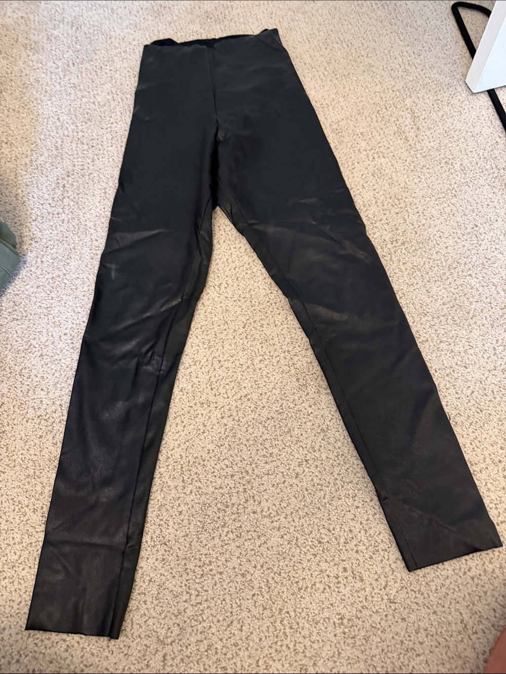 Commando Black Faux Leather Leggings